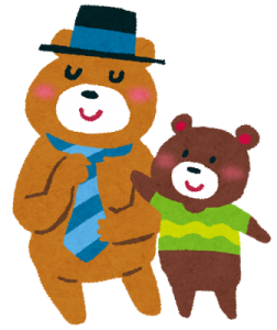 chichinohi_kuma_oyako